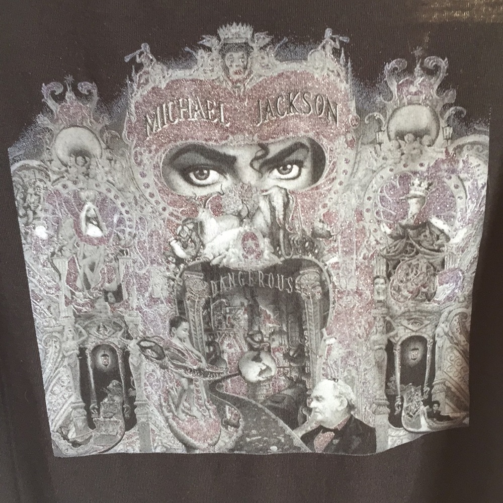 Michael Jackson Dangerous tank top black small
